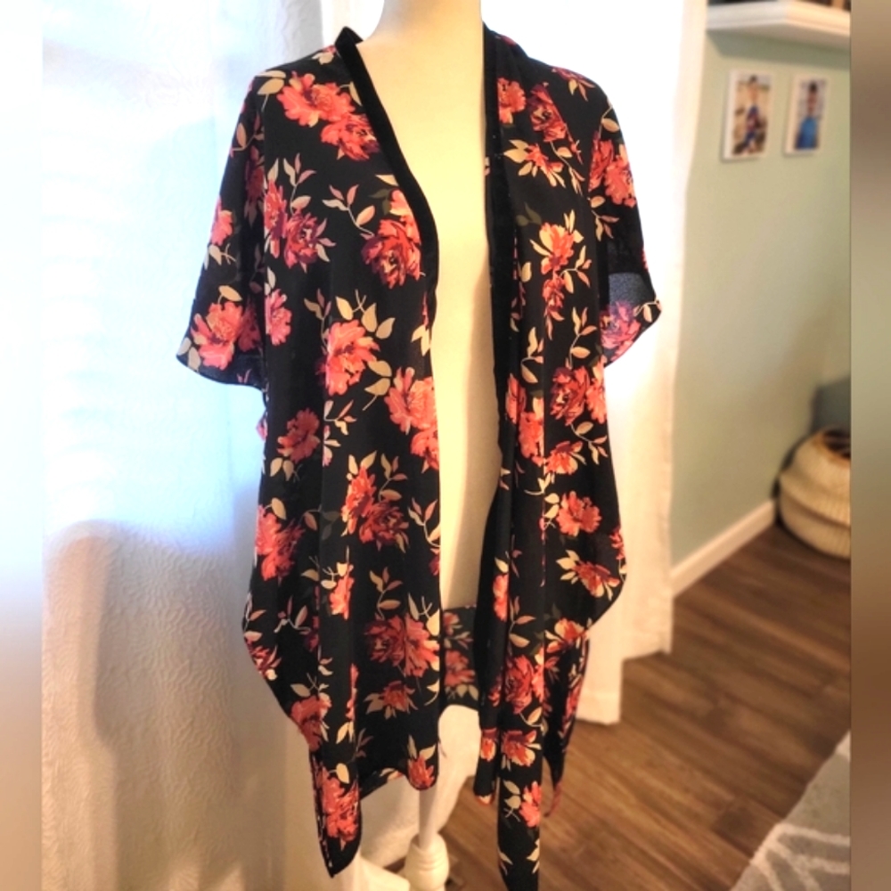 Flowered Kimono